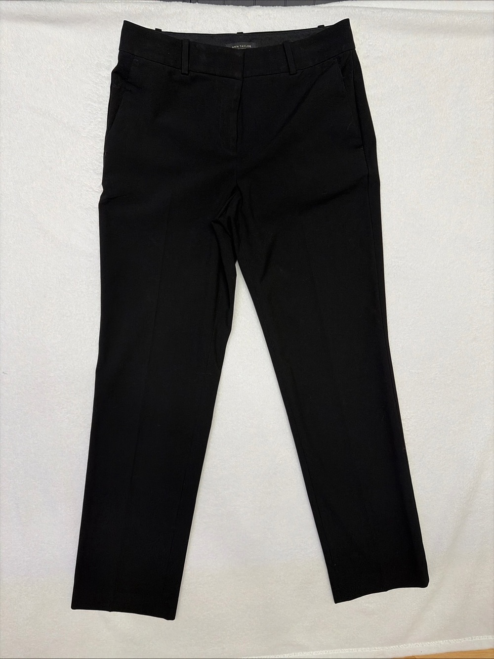 Ann Taylor Black Women's Dress Trousers - Straight Leg
